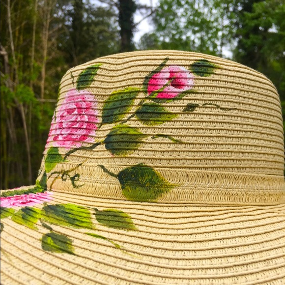 Hand painted bucket hat - Picture 4 of 4